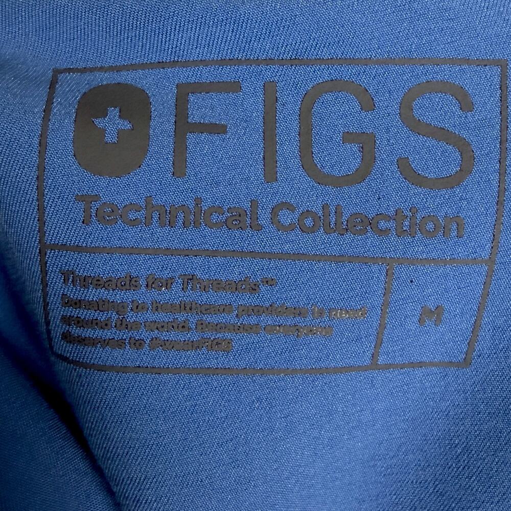 FIGS Zamora Jogger Scrub Pants Ceil Blue W18SW2005 Technical Collection Medium - Picture 7 of 10